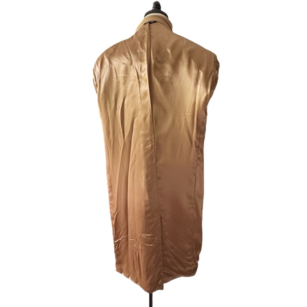 Loro Piana for Nordstrom Storm System Wool Overcoat Camel Tan 42R Made Italy - Picture 9 of 16